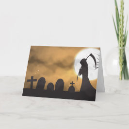 Cartão Reaper Halloween