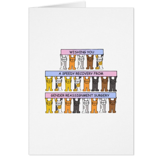 Cartão Reatribuição de Gênero Recuperação Rápida (Frente)