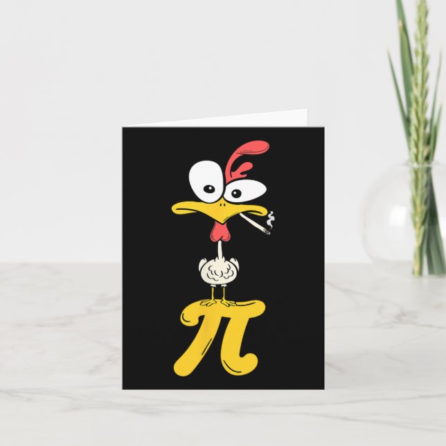 Cartão Rebus Happy Pi Day (Frente)