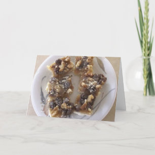 Cartão Receita de Buttertart