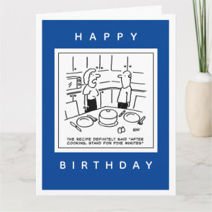 Cartão Receita Enviada Passe Após Cartoon de Cozinhar
