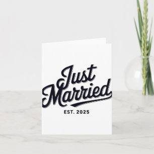 Cartão Recem casados Est 2025 Mulher Casada Sr. E Sra. Br