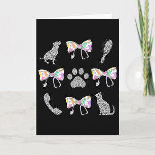 Cartão Recepcionista de Medicina Veterinária Easter Vet M
