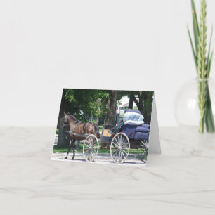 Cartão Recliner Notecard de Amish