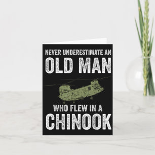 Cartão Recolha De Aeronaves Militares Por Zynx, Um Velho,