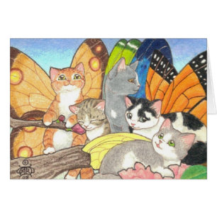 Cartão Recolhimento de Catterfly