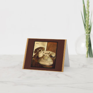 Cartão Reconciliação ou fechamento: Olá!… é mim. Vazio