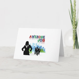 Cartão reconhecimento de funcionário