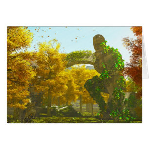 Cartão Recordando a queda