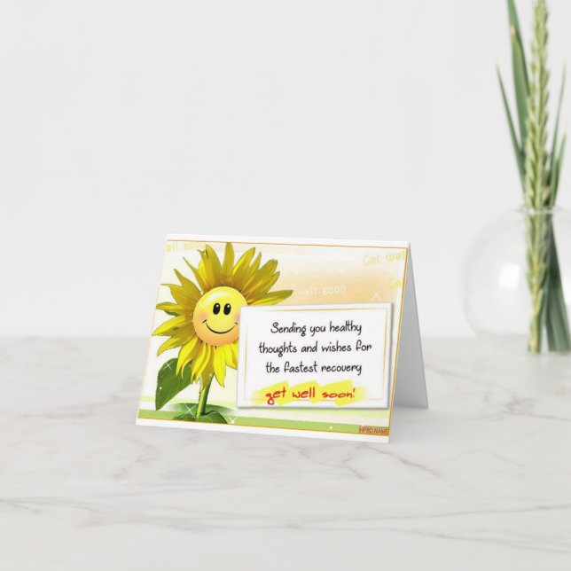 CARTÃO RECUPERAR RECUPERAÇÃO RELAX - OBTER BEM EM BREVE C (Frente)