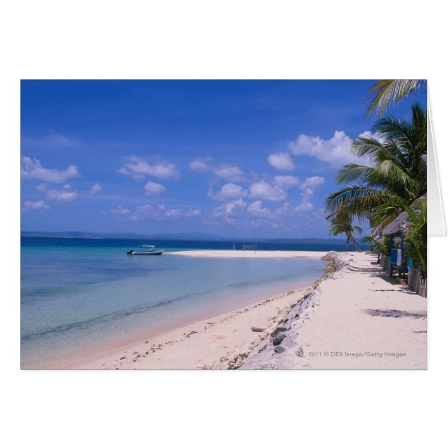 Cartão Recurso na praia (Frente Horizontal)