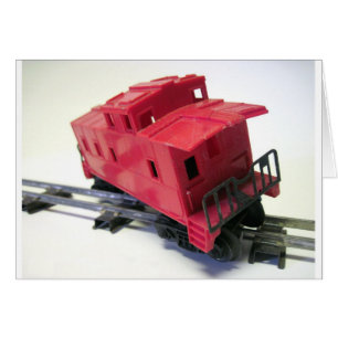 Cartão Red Caboose