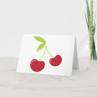 Cartão Red Cherries