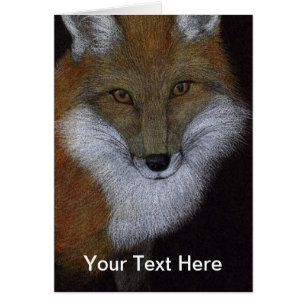 Cartão Red Fox