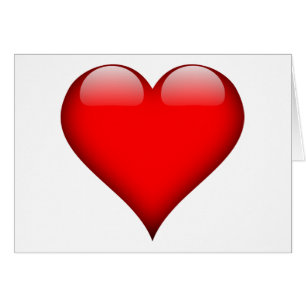 Cartão Red Heart Love