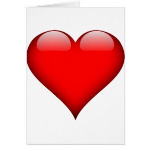 Cartão Red Heart Love