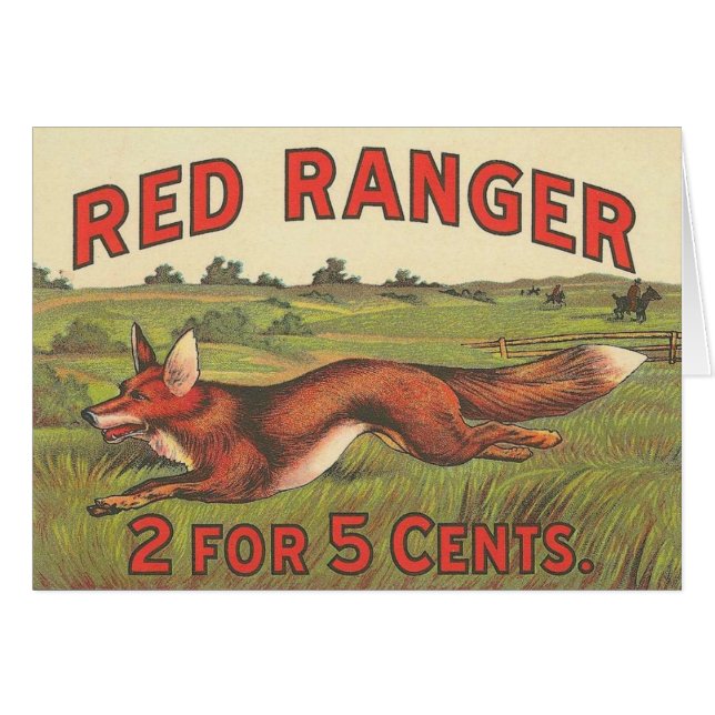 Cartão Red Ranger (Frente Horizontal)