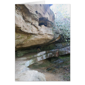 Cartão Red River Gorge, KY - Notas da janela do Angel