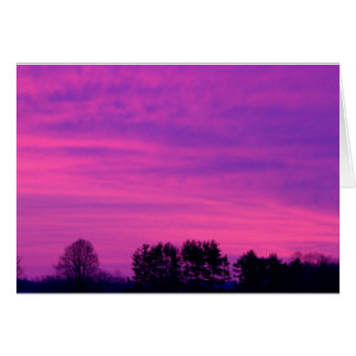 Cartão Red Sunrise
