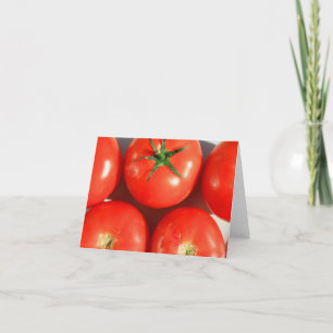 Cartão Red Tomatoes Notecard