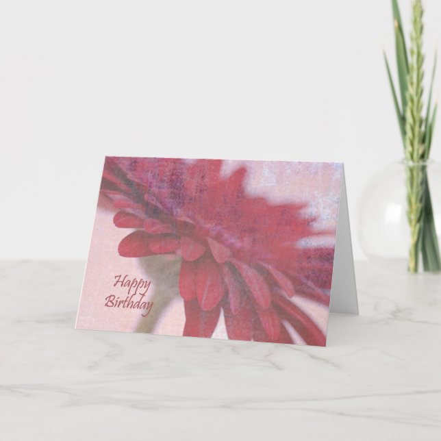 Cartão Red Velvet Birthday (Frente)