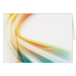 Cartão Redemoinho abstrato 2 (paisagem)