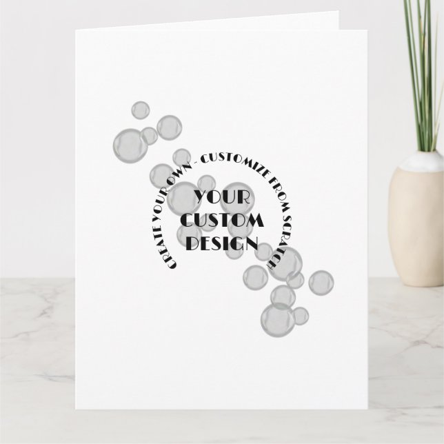 Cartão Redesign a partir do Arranque - Crie o seu (Frente)