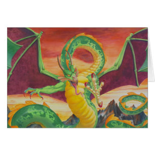 Cartão Redesign do dragão de Shivan