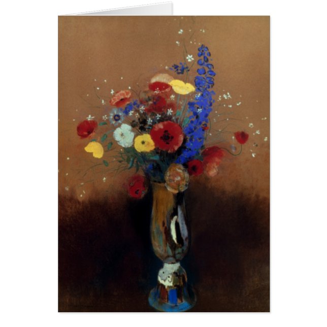 Cartão Redon: Flores Selvagens, C1912 (Frente)