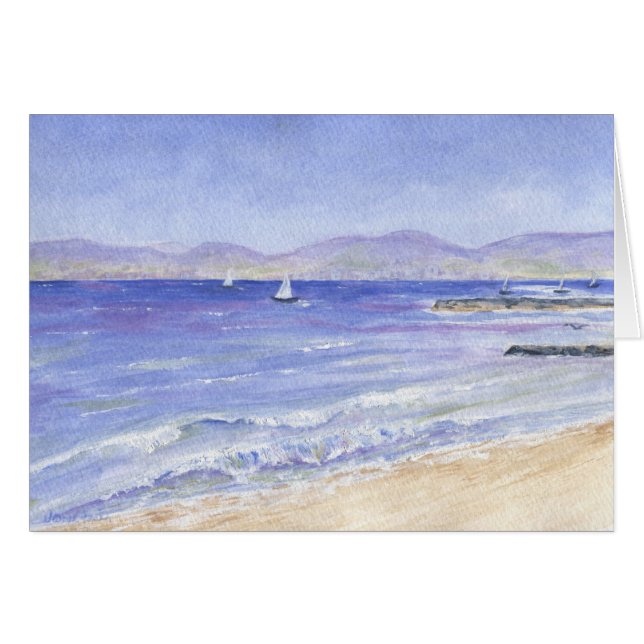 Cartão Redondo Beach (Frente Horizontal)