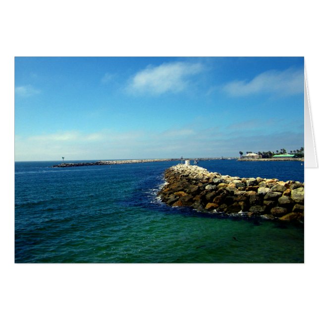 Cartão Redondo Beach California_ (Frente Horizontal)