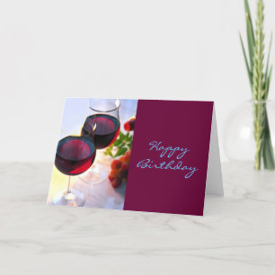 Cartão Reds no Aniversário da Tarde