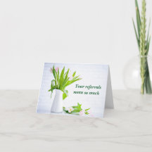 Referência Moderna Agradeço aos Flores Negócios