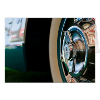 Cartão Refletindo Na Placa De Vazio Passada