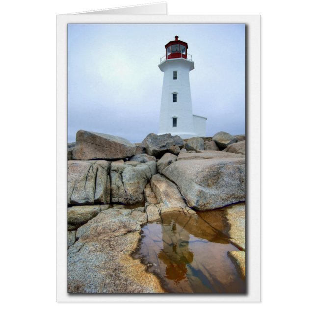 Cartão Reflexão de Ponto de Peggy (Frente)