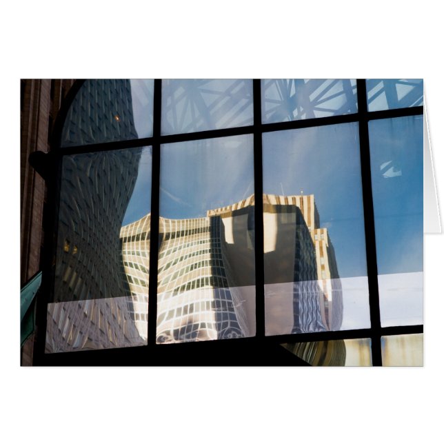 Cartão Reflexão Nova Iorque (Frente horizontal)