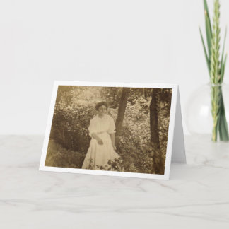 Cartão Reflexão quieta