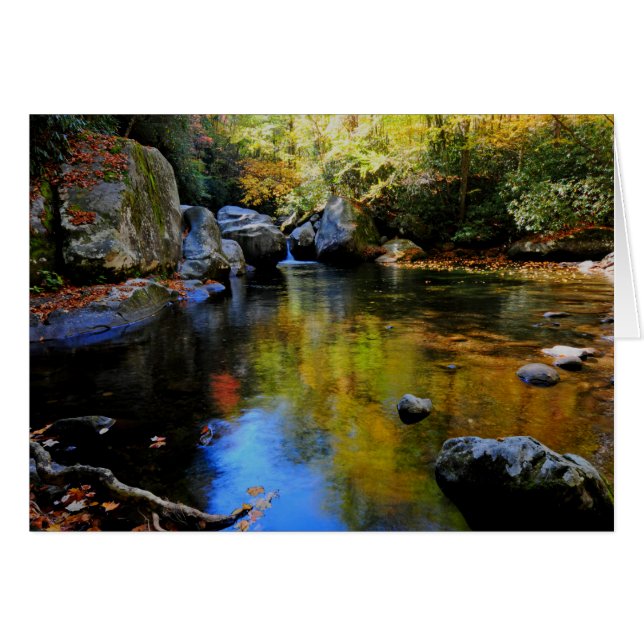 Cartão Reflexões na angra grande (Frente Horizontal)