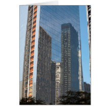 Reflexões - Nova Iorque do edifício do Office