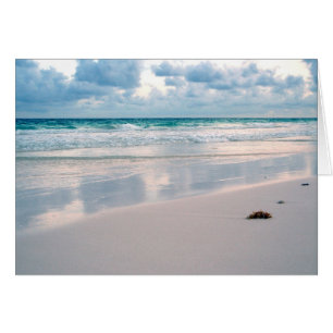 Cartão Reflexões, paz na extremidade do dia