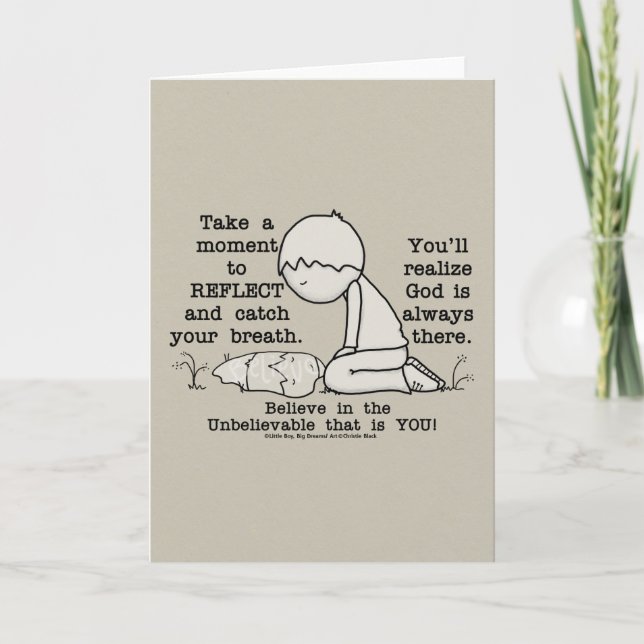 Cartão Reflita (Frente)