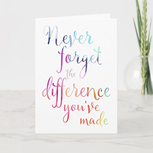 Cartão Reforma Nunca Esquece Apreciação (Frente)