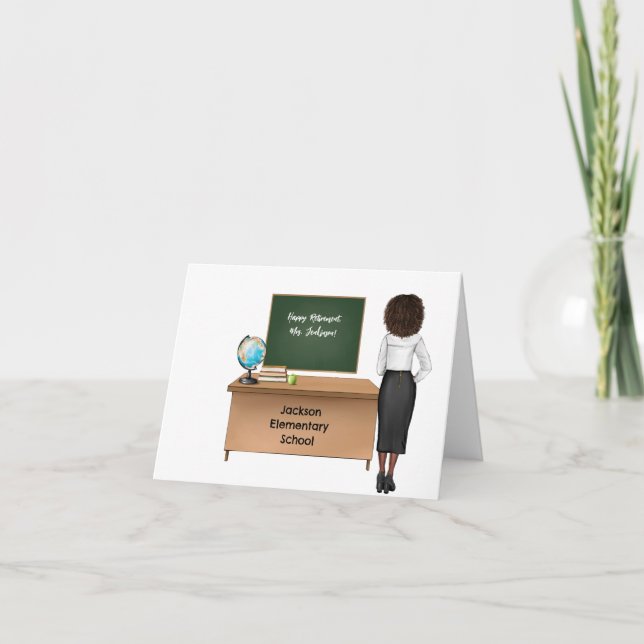 Cartão Reforma Personalizada de Professores (Frente)