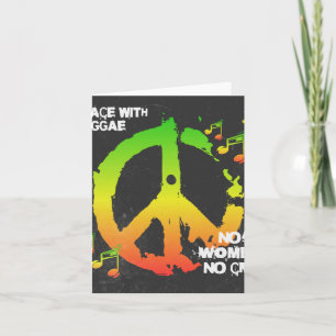 Cartão Reggae Peace - Jamaican Life