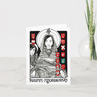Cartão Regina Apostolorum Notecard