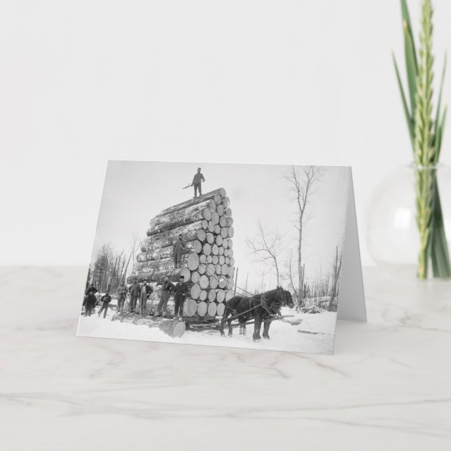 Cartão Registadores no trabalho, 1890 (Frente)