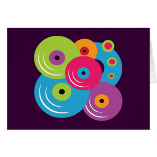 Cartão Registros de Vinil