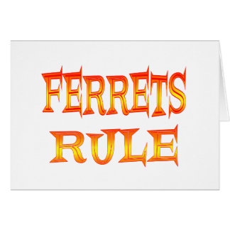 Cartão Regra das doninhas