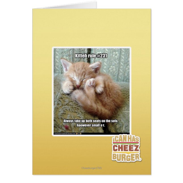 Cartão Regra de Kit nº 231 (Frente)