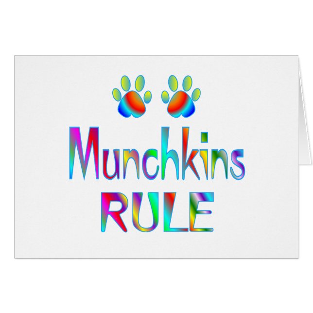 Cartão Regra de Munchkins (Frente Horizontal)